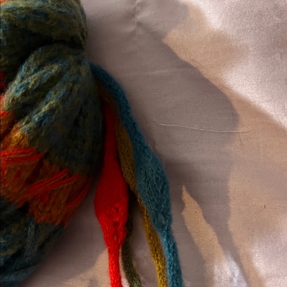 SHEIN Colorful Knit Hat with Tassels-NWOT - Picture 3 of 7